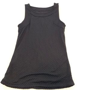 LJ Black Athletic mesh tank